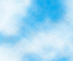 Blue Sky with clouds vector backgrounds 04