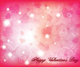 Romantic of Valentines day backgrounds art vector 05