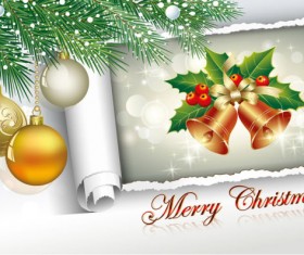 Creative 2013 Christmas decor art vector 02