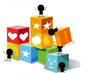 Box and Villain vector