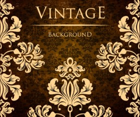 ornate vintage golden frame backgrounds vector 02