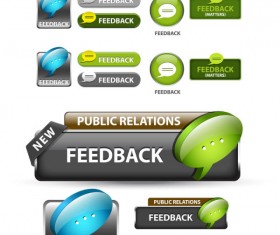 Elements of Creative web button design vector material 01