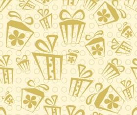 Different Christmas elements pattern vector 01