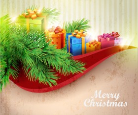Christmas Decoration elements backgrounds art vector 05