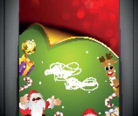 Set of 2013 Beautiful greeting card vector 03