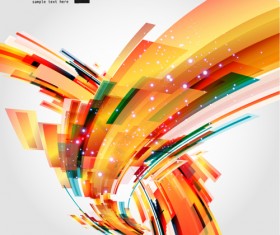 Abstract backgrounds with concept Object design vector 01