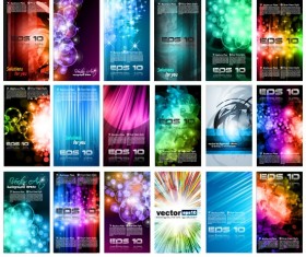 Abstraction of Modern Business cards vector material 03