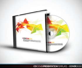 Set of Box DVD disc and DVD cover vector 04