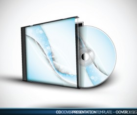 Set of Box DVD disc and DVD cover vector 05