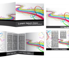 Cover Template flyer and brochure design vector 04