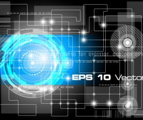 Concept Fantasy Background vector graphic 05