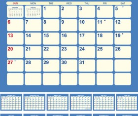Creative 2013 Calendars design elements vector set 20