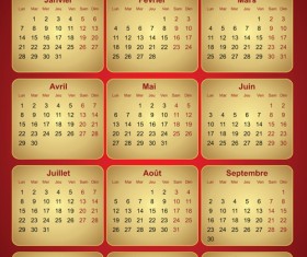 Creative 2013 Calendars design elements vector set 26