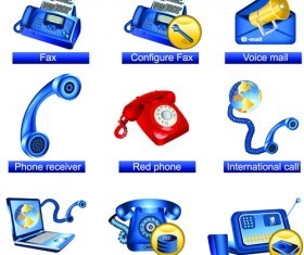 Different connection Icon vector 02