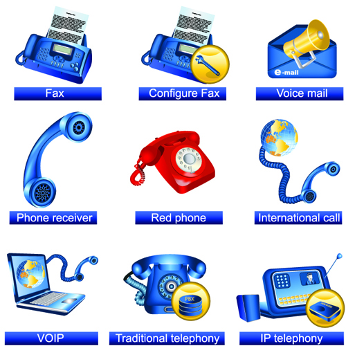 Different connection Icon vector 02
