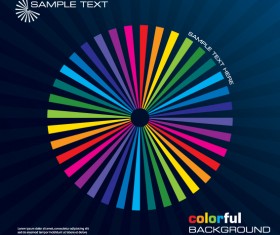 Rainbow of Business backgrounds vector 01