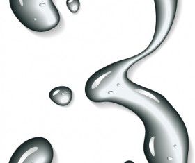 Set of Figures water design elements vector 03