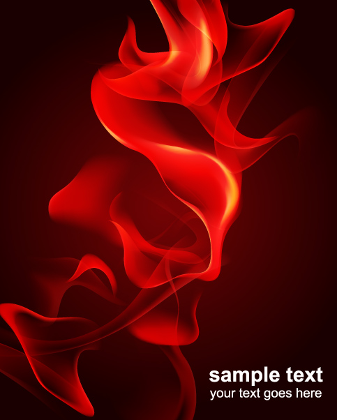 Abstract Flame vector backgrounds art 01