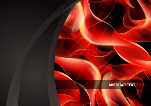 Abstract Flame vector backgrounds art 04