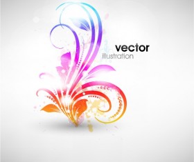 Set of Floral Ornament vector Illustration 02