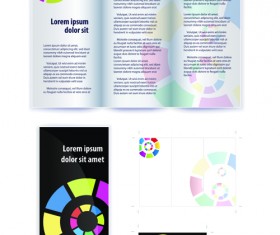 Floral Flyers and Brochures cover vector 01