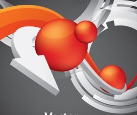 Set of concept Fold arrow vector backgrounds 04