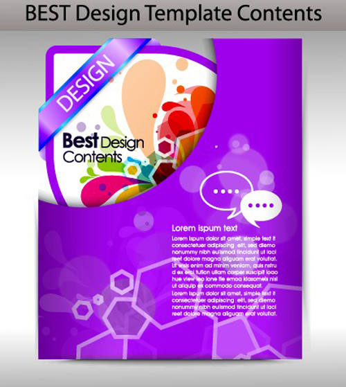 Colorful Folder element vector graphic 05