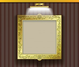 luxurious Frame background art vector 01