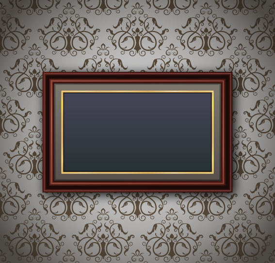luxurious Frame background art vector 02