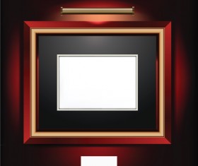 luxurious Frame background art vector 03