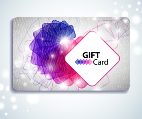Gentle gift cards design vector set 03