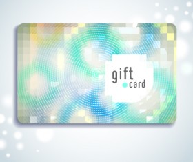 Gentle gift cards design vector set 04