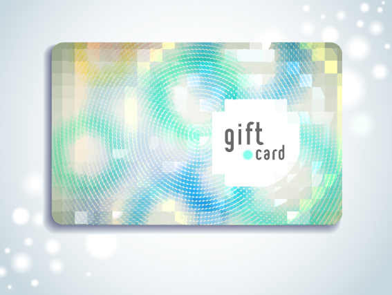 Gentle gift cards design vector set 04