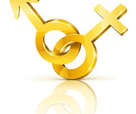 Set of Golden Symbols design elements vector 04