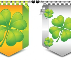 Elements of Clover Symbol vector 04