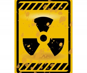 Garbage Danger Warning elements vector 03