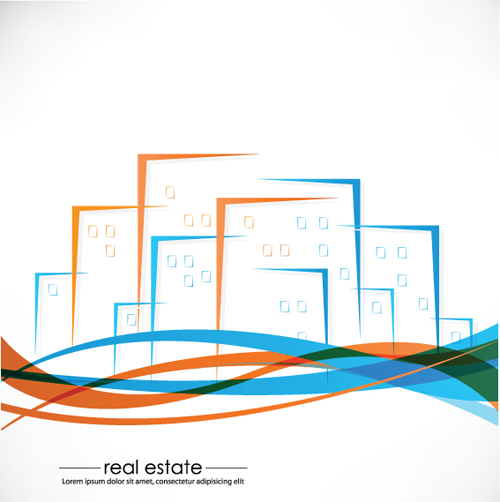Elements of Real Estate Design vector material 03