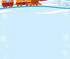 Cute Santa design elements vector graphics 02