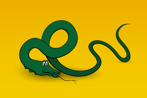Different Snake 2013 design elements vector Collection 01