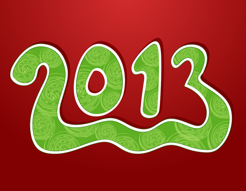 Different Snake 2013 design elements vector Collection 04