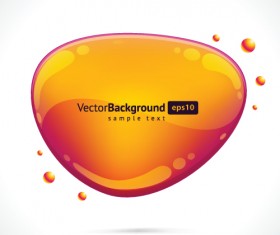 Background with Speech Bubbles vector 01