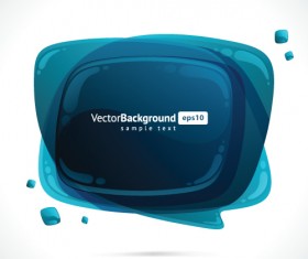 Background with Speech Bubbles vector 02