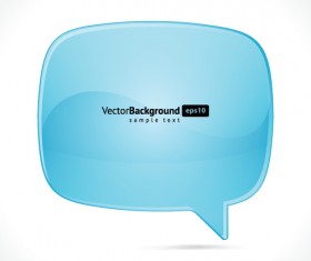 Background with Speech Bubbles vector 04