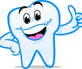 Protect teeth design elements vector graphics 01