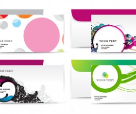 envelope presentation Template design vector 01