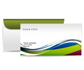 envelope presentation Template design vector 02