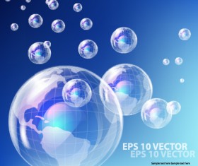 Bright Templates Nature elements vector 02