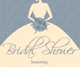 Set of Wedding Invitation cards elements vector graphics 03