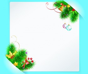 White Blank Paper design vector 03