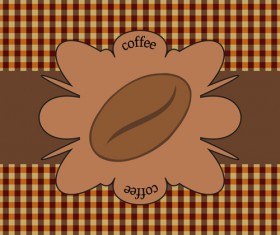 Different Coffee elements vector background set 02